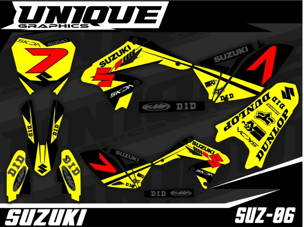 Okleina motocyklowa SUZUKI - SUZ-06