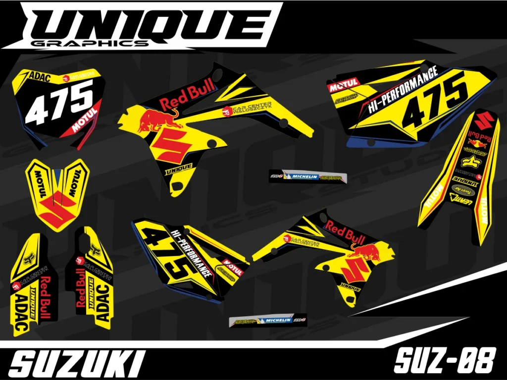 Okleina motocyklowa SUZUKI - SUZ-08