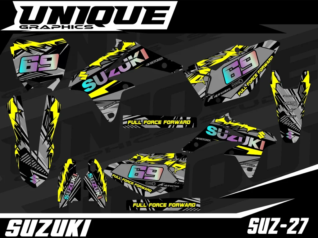 Okleina motocyklowa SUZUKI - SUZ-27