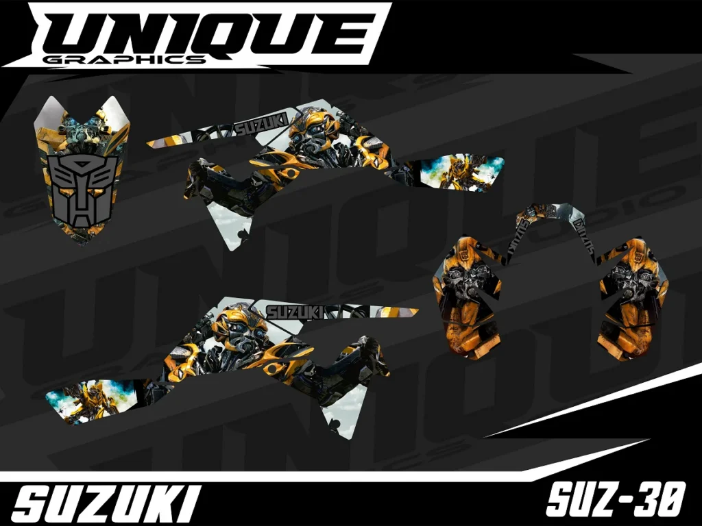Okleina motocyklowa SUZUKI - SUZ-30