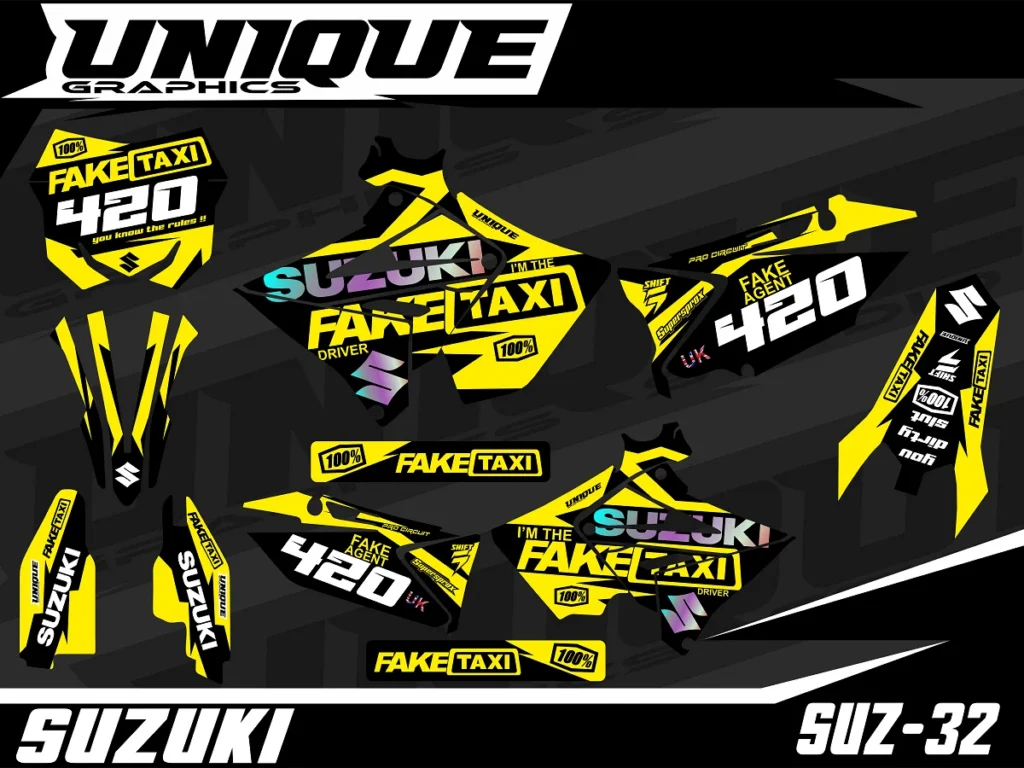 Okleina motocyklowa SUZUKI - SUZ-32