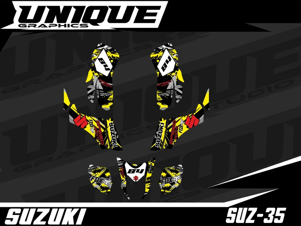 Okleina motocyklowa SUZUKI - SUZ-35