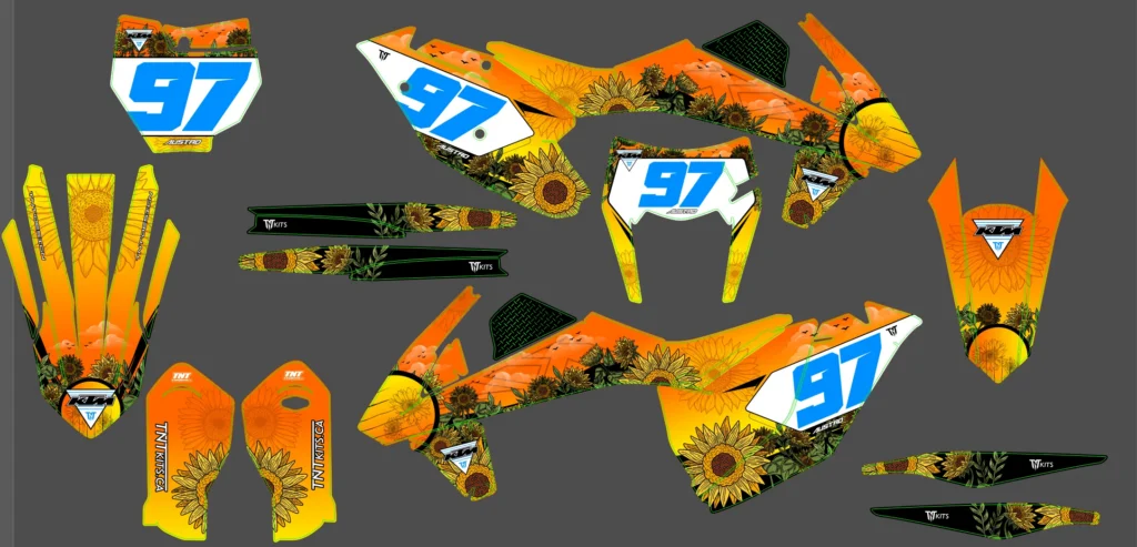 Okleina motocyklowa KTM - KTM-1167