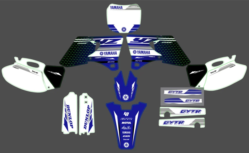 Okleina motocyklowa YAMAHA - YAM-298