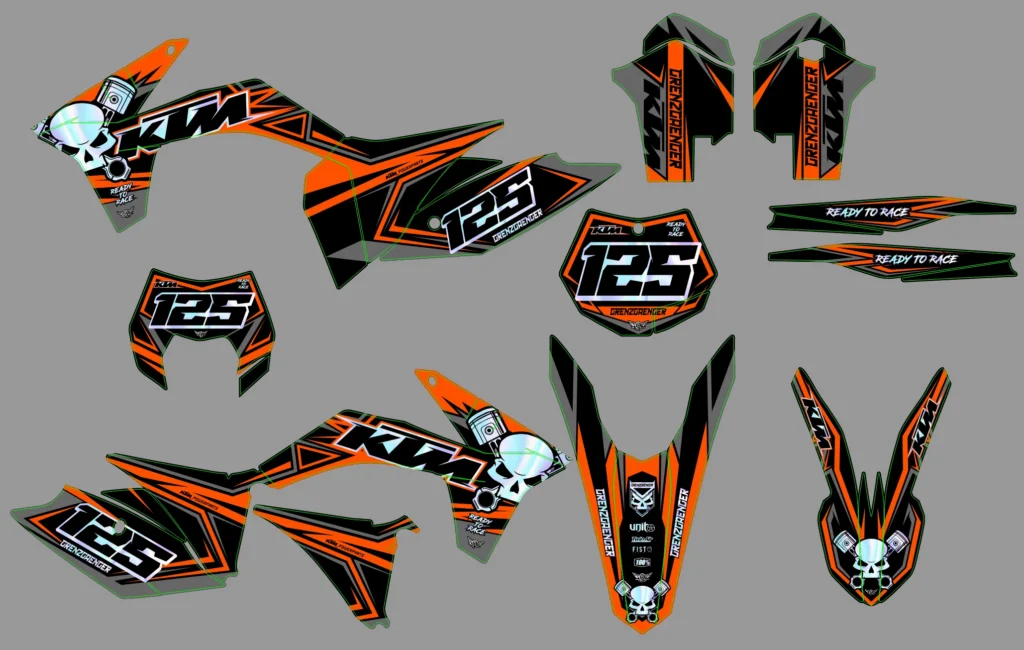 Okleina motocyklowa KTM - KTM-1141