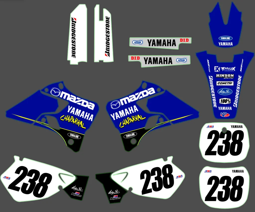 Okleina motocyklowa YAMAHA - YAM-301