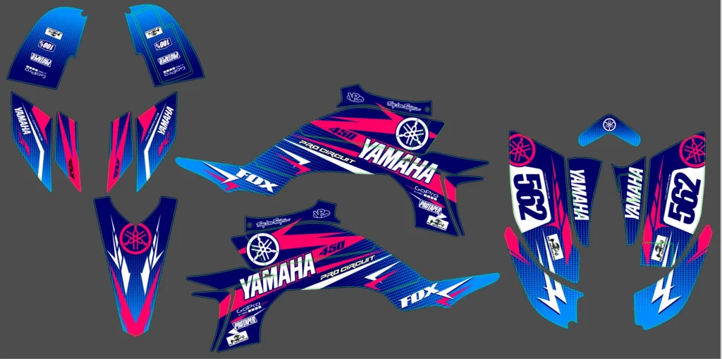 Okleina motocyklowa YAMAHA - YAM-303