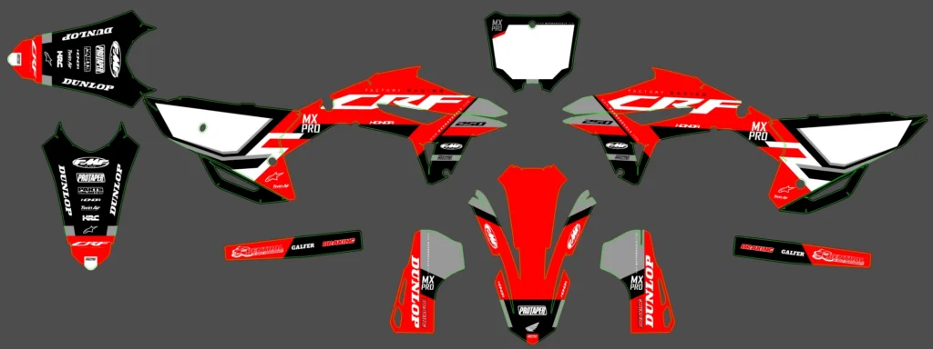 Okleina motocyklowa HONDA - HON-217