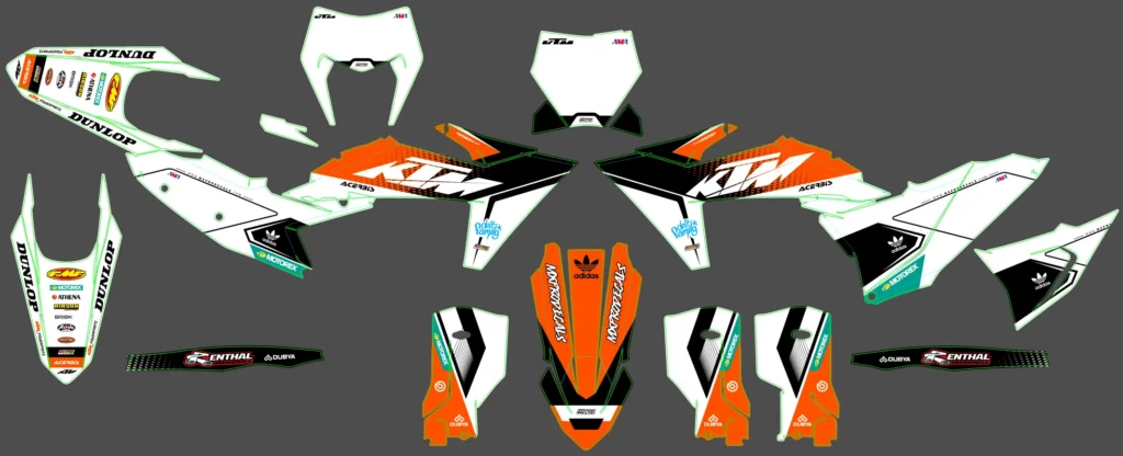 Okleina motocyklowa KTM - KTM-856