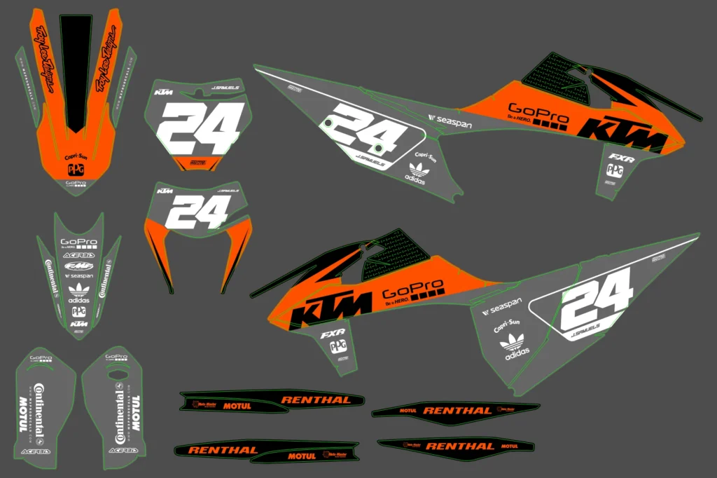 Okleina motocyklowa KTM - KTM-939