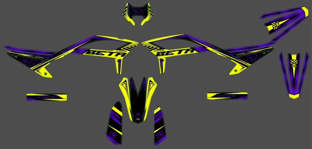 Okleina motocyklowa BETA - BETA-68