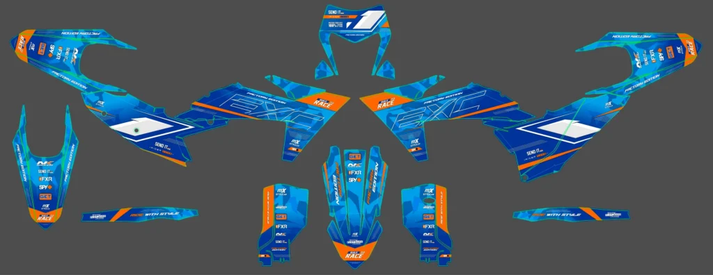 Okleina motocyklowa KTM - KTM-1096