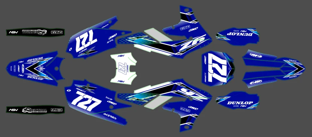 Okleina motocyklowa YAMAHA - YAM-305