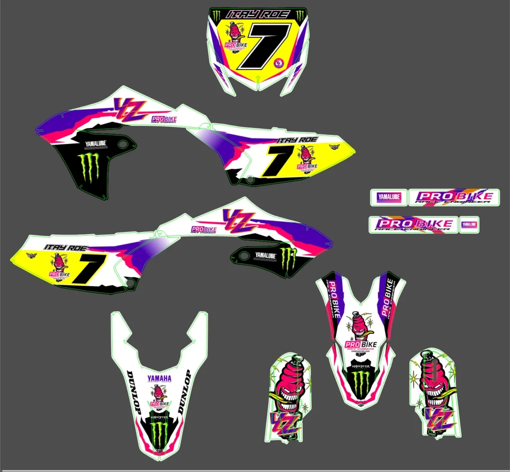 Okleina motocyklowa YAMAHA - YAM-306