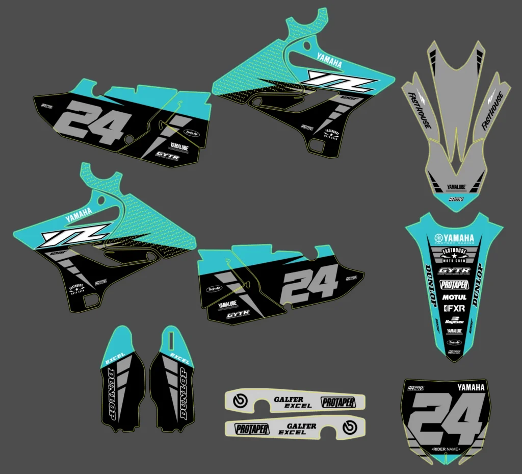 Okleina motocyklowa YAMAHA - YAM-307