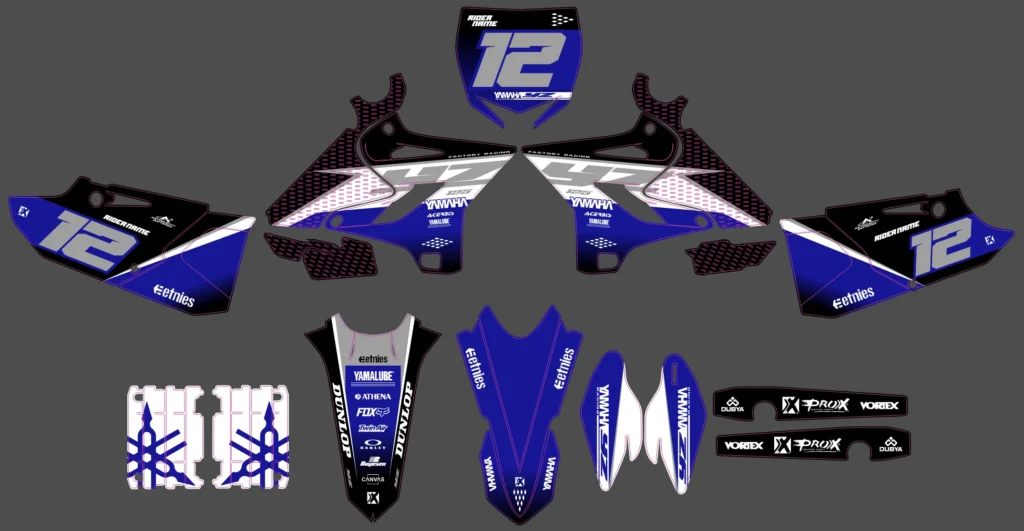 Okleina motocyklowa YAMAHA - YAM-308