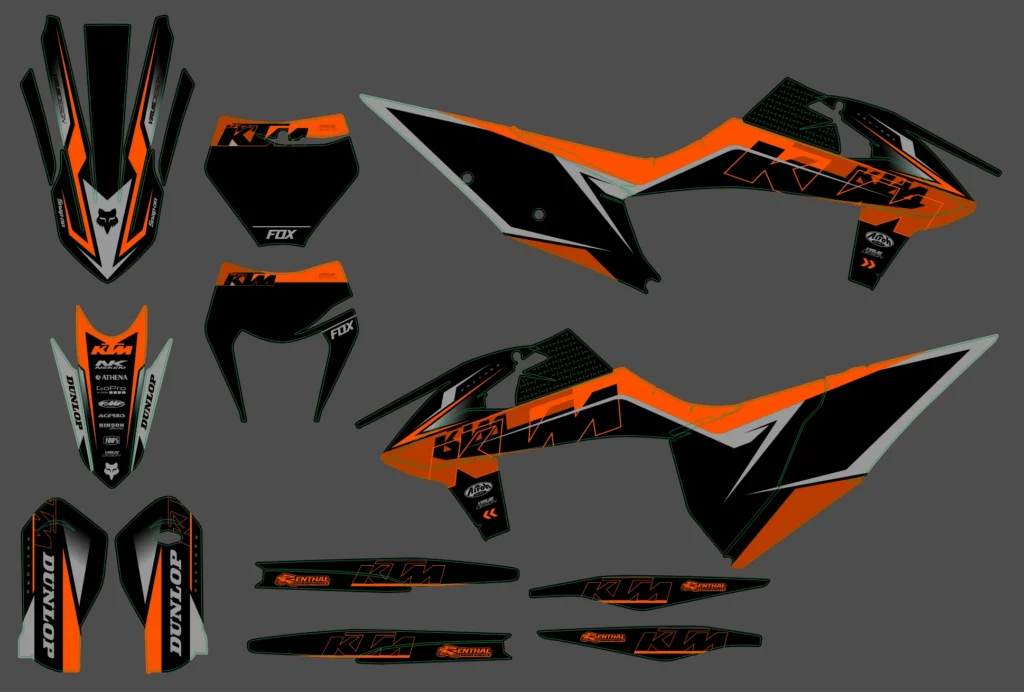 Okleina motocyklowa KTM - KTM-981