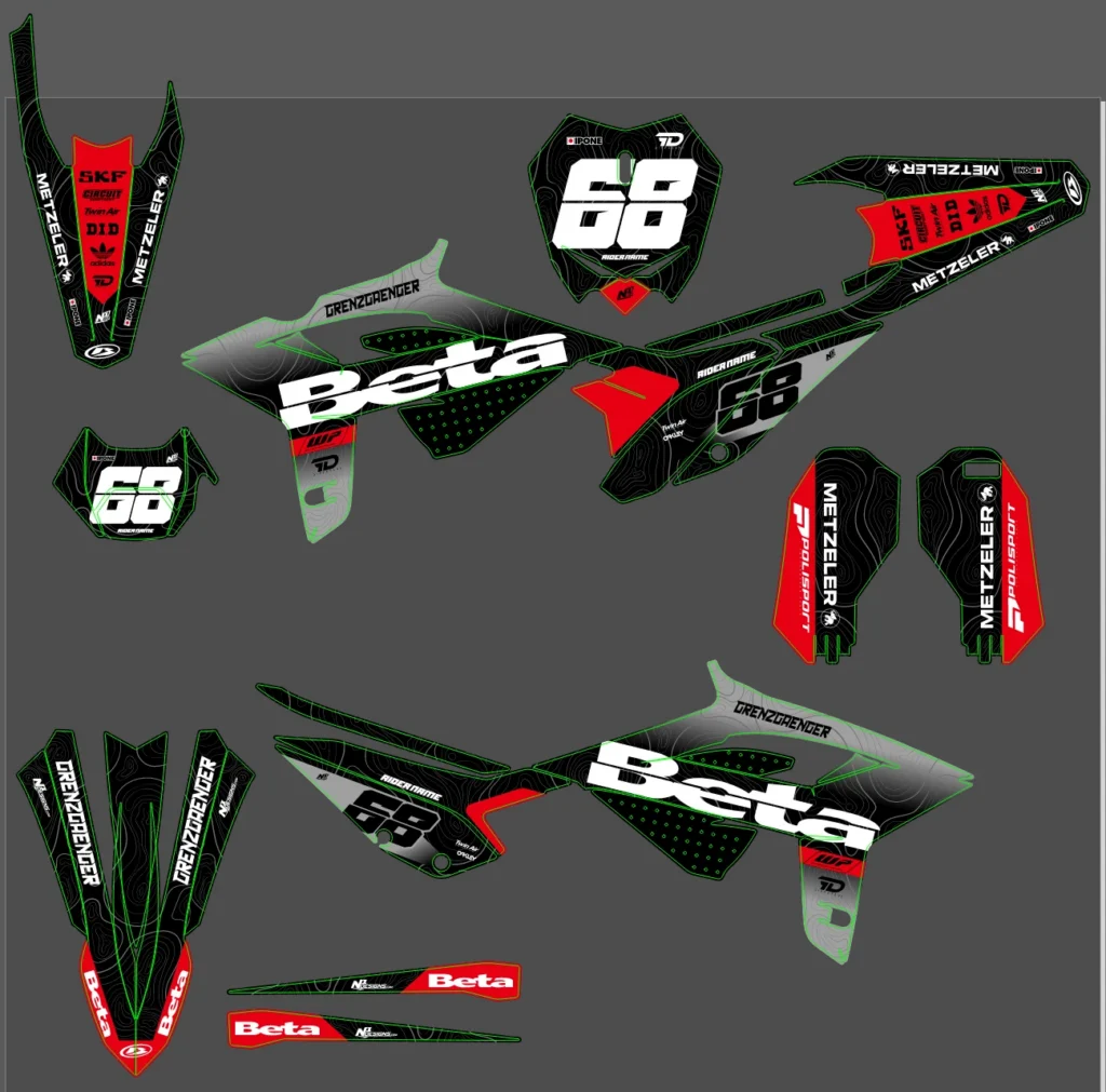 Okleina motocyklowa BETA - BETA-70