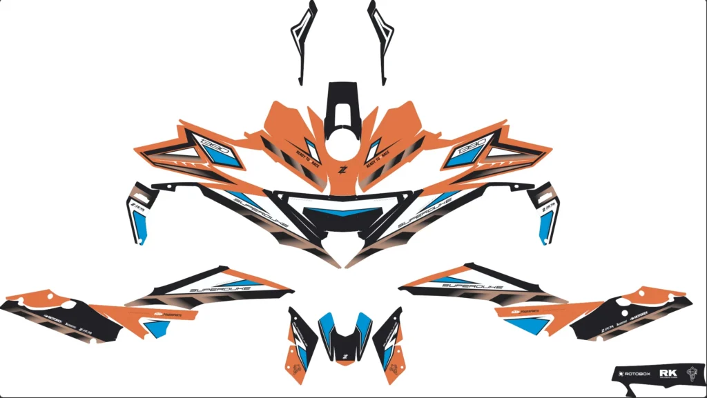 Okleina motocyklowa KTM - KTM-956