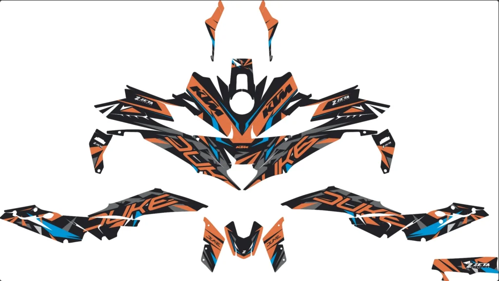 Okleina motocyklowa KTM - KTM-894
