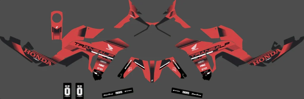Okleina motocyklowa HONDA - HON-218
