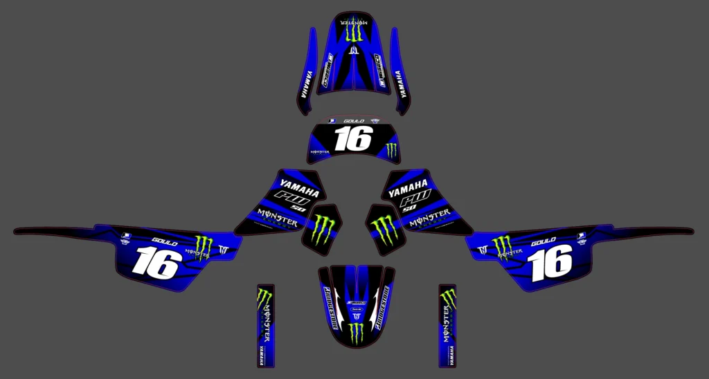 Okleina motocyklowa YAMAHA - YAM-315