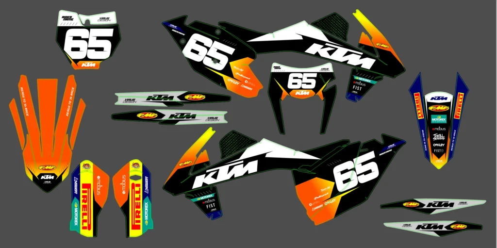 Okleina motocyklowa KTM - KTM-998