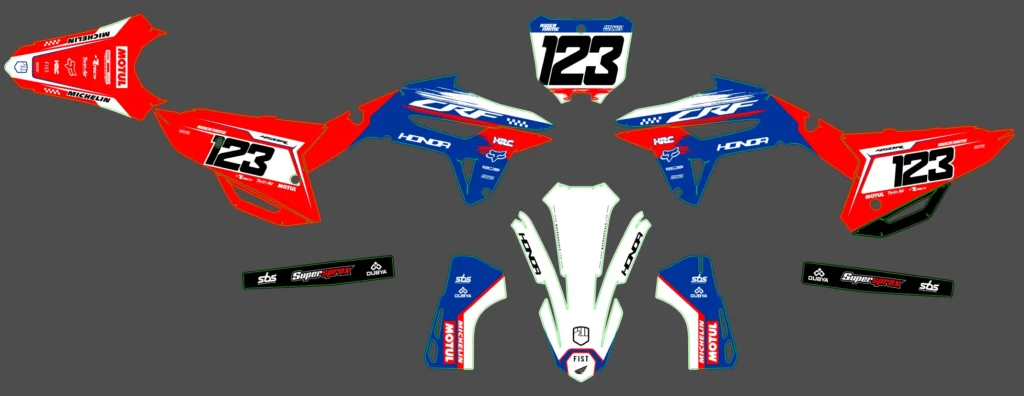 Okleina motocyklowa HONDA - HON-223
