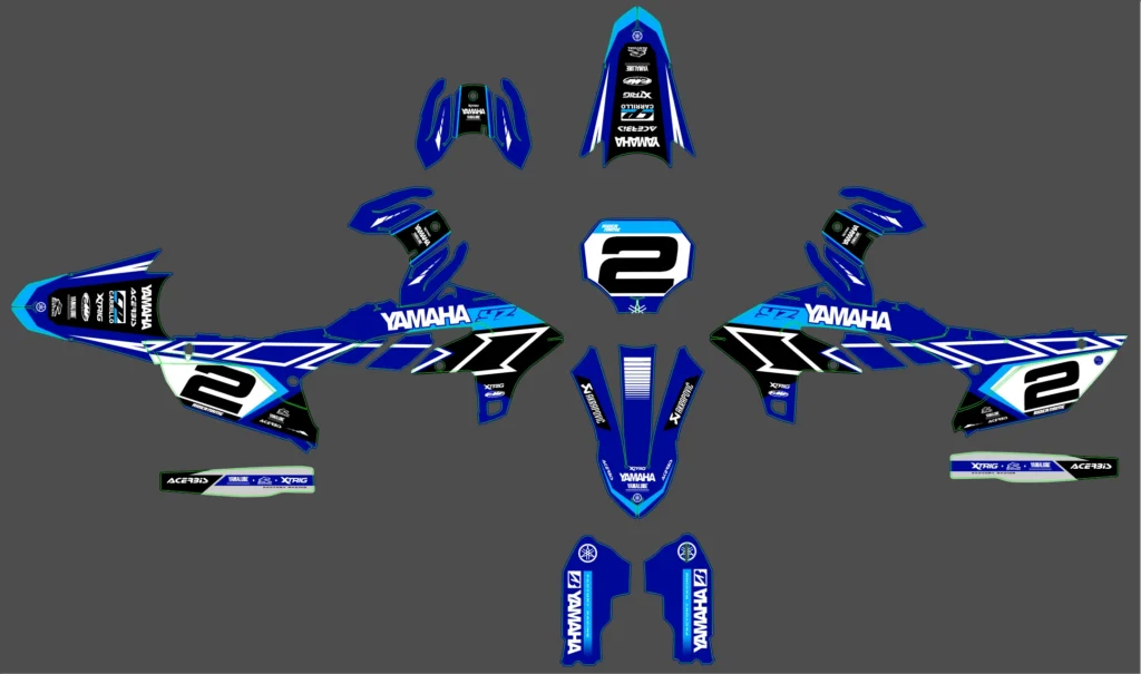 Okleina motocyklowa YAMAHA - YAM-320