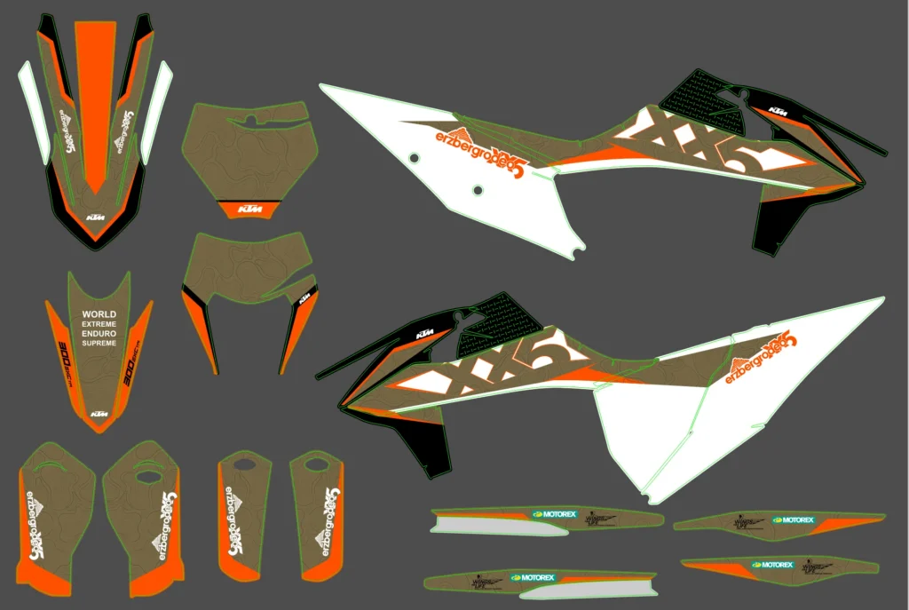 Okleina motocyklowa KTM - KTM-1140