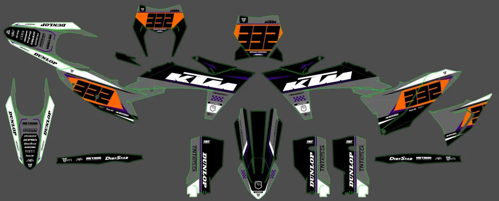 Okleina motocyklowa KTM - KTM-825