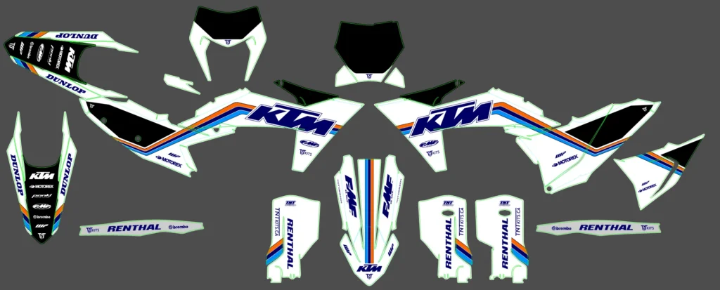 Okleina motocyklowa KTM - KTM-730