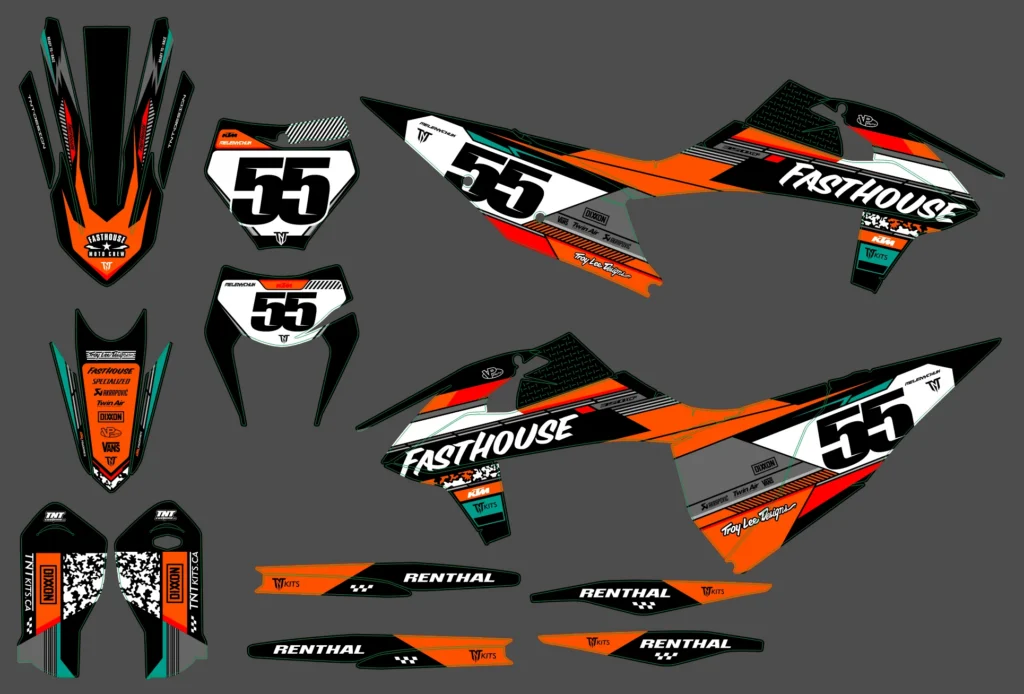 Okleina motocyklowa KTM - KTM-1061