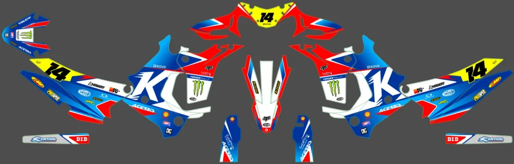 Okleina motocyklowa KOVE - KOV-09