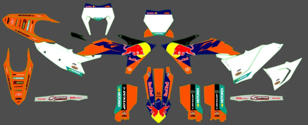 Okleina motocyklowa KTM - KTM-842