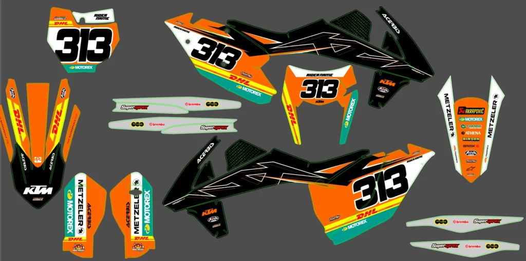 Okleina motocyklowa KTM - KTM-1062