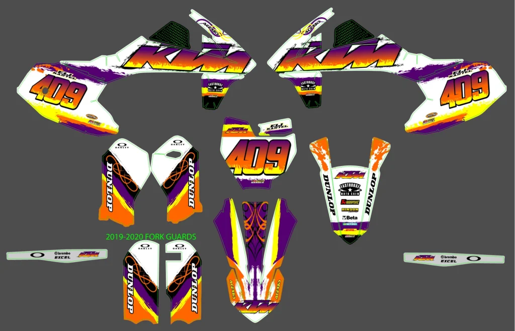 Okleina motocyklowa KTM - KTM-1109