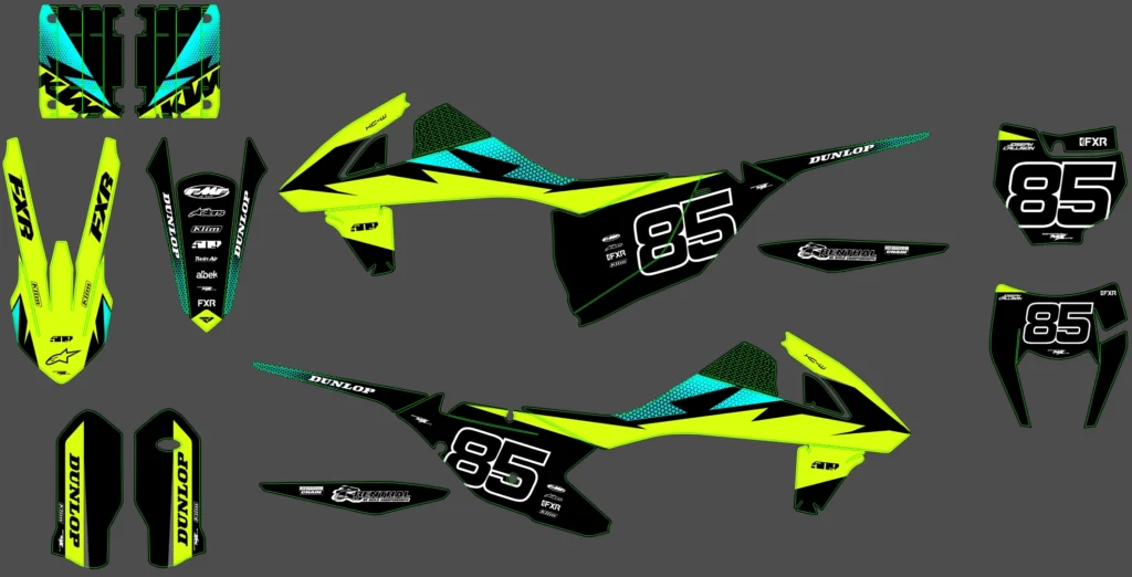 Okleina motocyklowa KTM - KTM-861