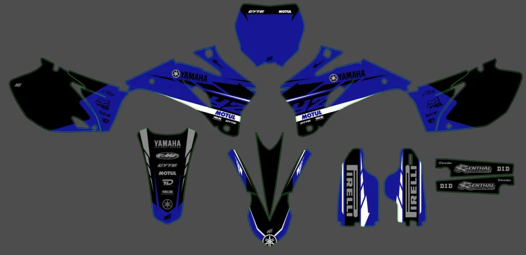 Okleina motocyklowa YAMAHA - YAM-330