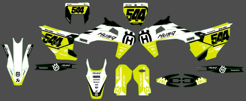 Okleina motocyklowa HUSQVARNA - HUSQ-261