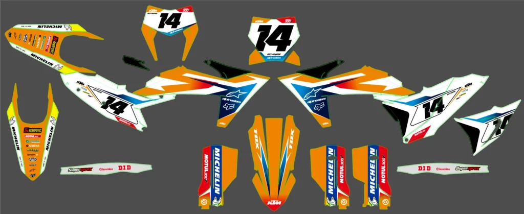 Okleina motocyklowa KTM - KTM-943