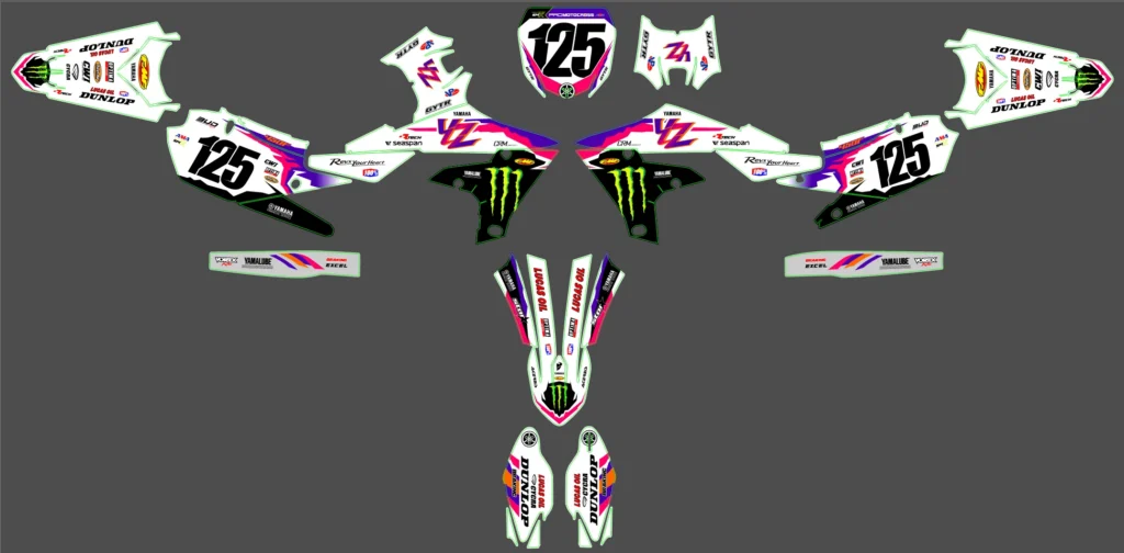 Okleina motocyklowa YAMAHA - YAM-334