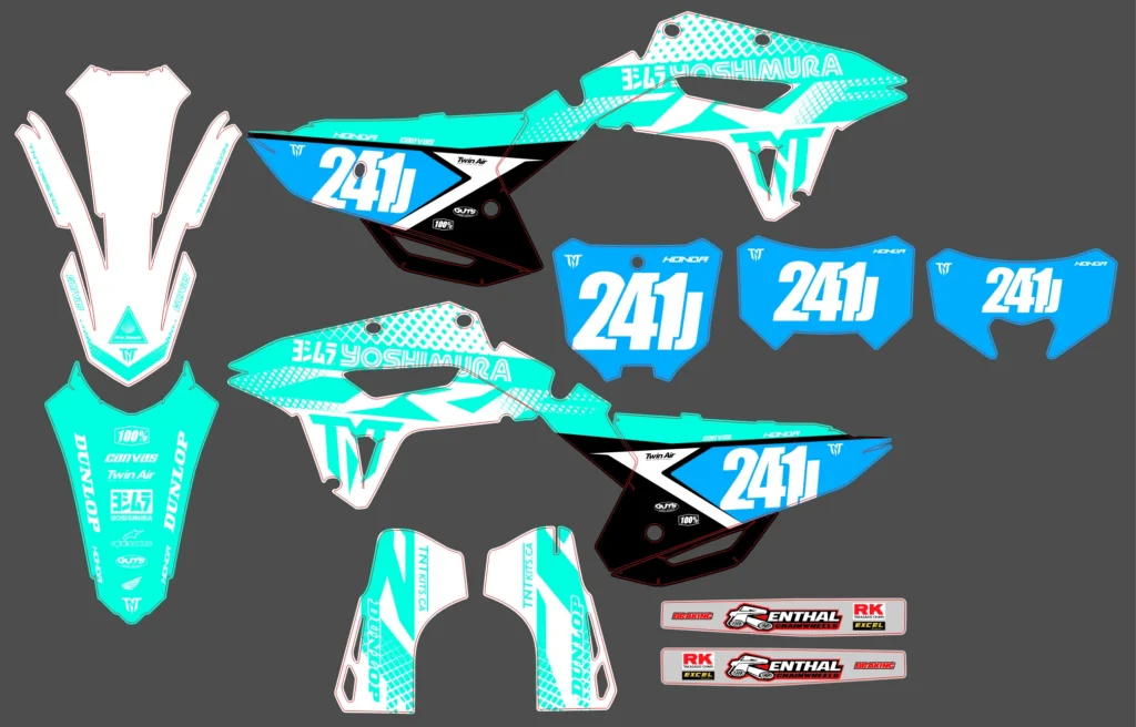 Okleina motocyklowa HONDA - HON-233