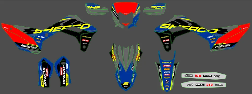Okleina motocyklowa SHERCO - SHERCO-24