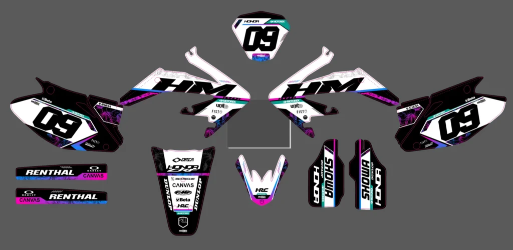 Okleina motocyklowa HONDA - HON-236