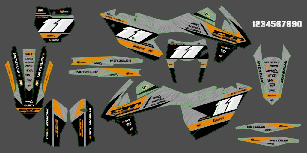 Okleina motocyklowa KTM - KTM-1120