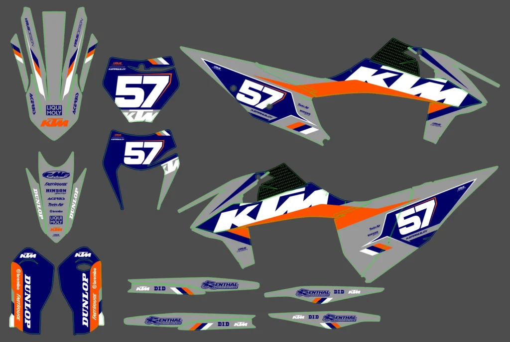 Okleina motocyklowa KTM - KTM-1013