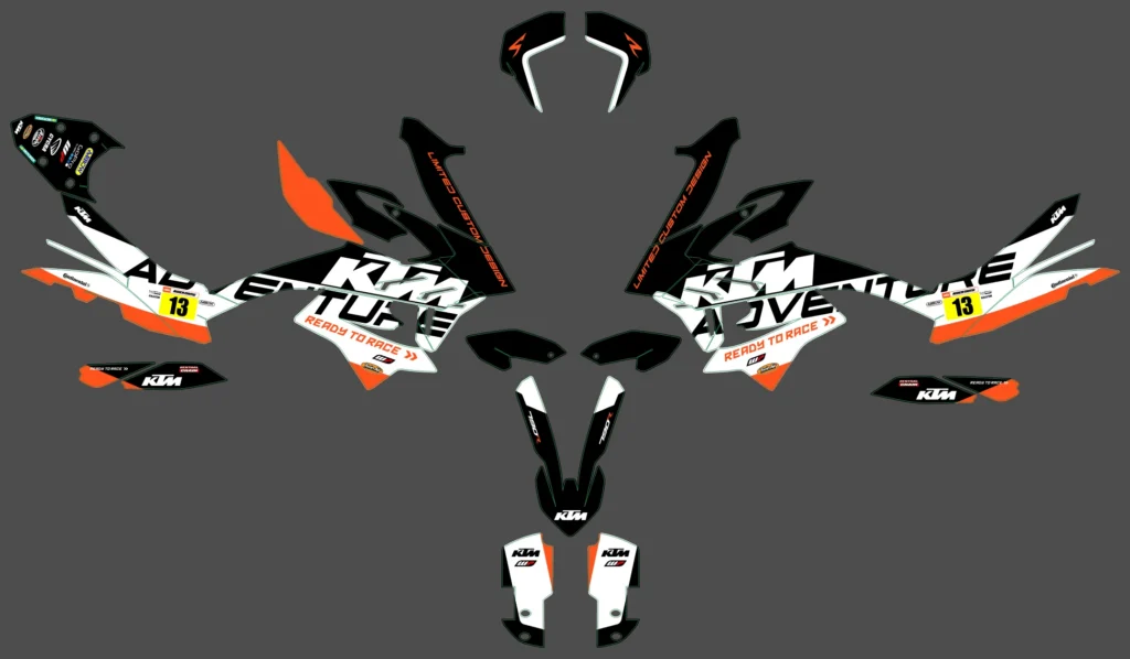Okleina motocyklowa KTM - KTM-673