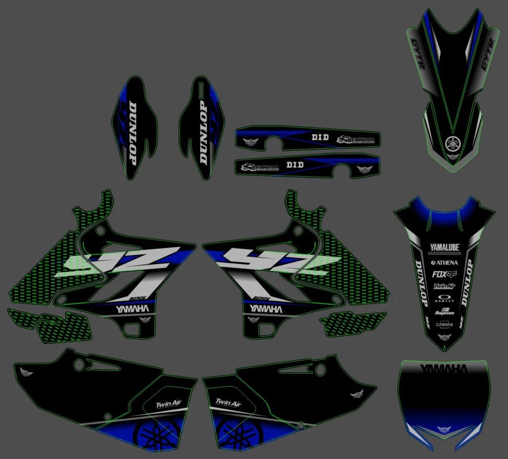 Okleina motocyklowa YAMAHA - YAM-343