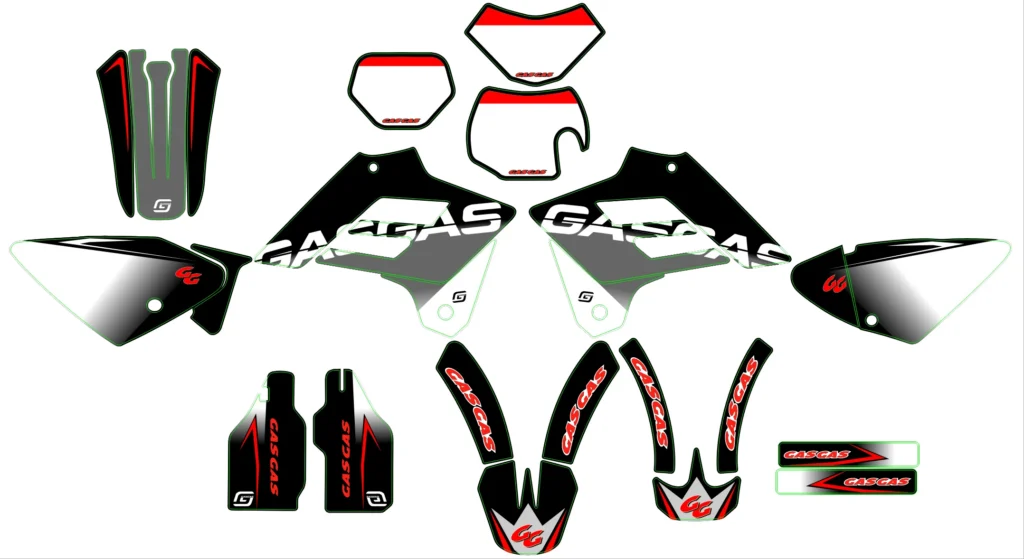 Okleina motocyklowa GAS GAS - GAS-125